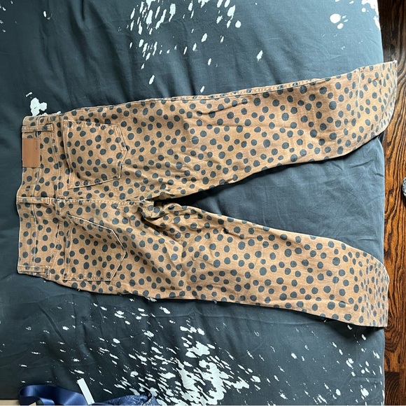 Madewell Leopard Dot 10" High Rise Skinny Jeans - Picture 9 of 9